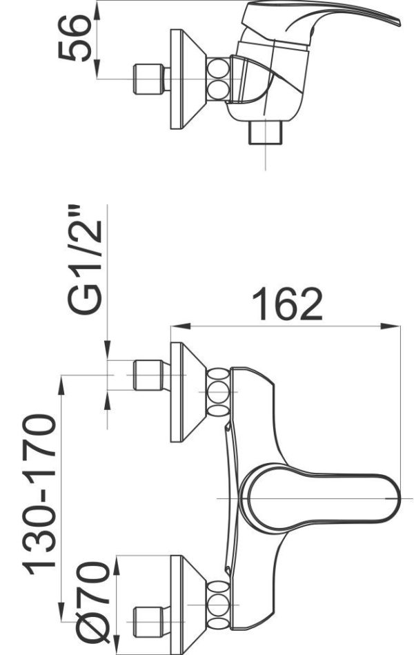 Harmony h30 Duscharmatur – Bild 2