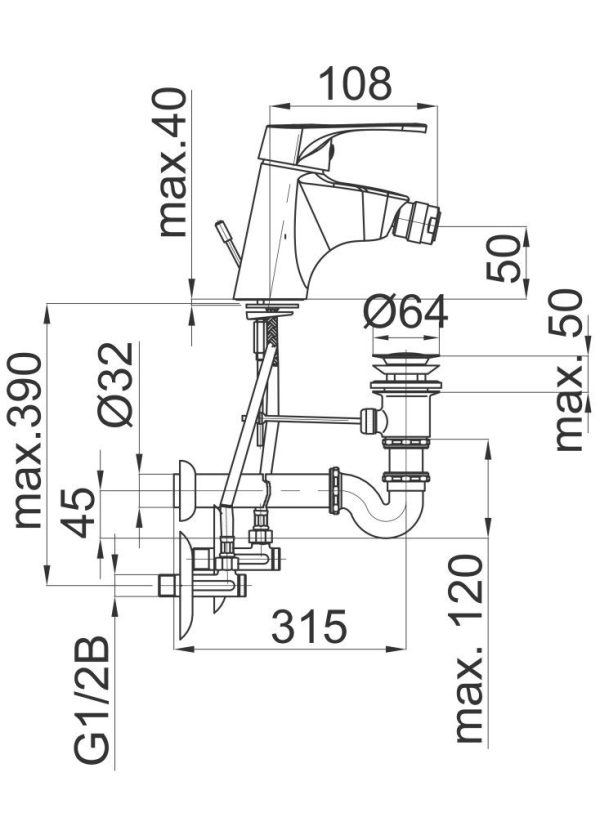 Project m50 Bidetarmatur – Bild 2